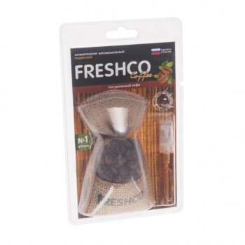 339 р. Ароматизатор подвесной гранулы (натуральный кофе) мешочек с кофе COFFEE FRESHCO FRESHCO cf-11  с доставкой в г. Керчь. Увеличить фотографию 1