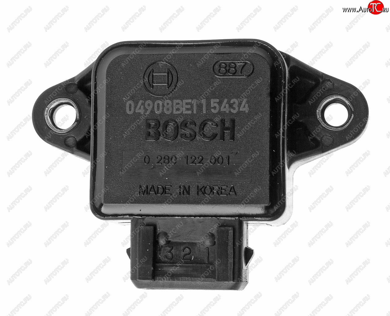 2 299 р. Датчик положения заслонки дроссельной ЗМЗ-406 BOSCH BOSCH 0280122001  с доставкой в г. Керчь