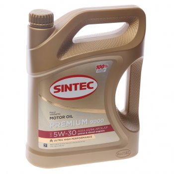 2 669 р. Масло моторное PREMIUM 9000 A3B4 5W30 синт.4л SINTEC SINTEC 600103  с доставкой в г. Керчь. Увеличить фотографию 1