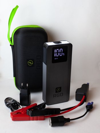 13 649 р. Устройство пусковое 12V 1800A 20000мАч (power bank) RGD RGD r15  с доставкой в г. Керчь. Увеличить фотографию 1