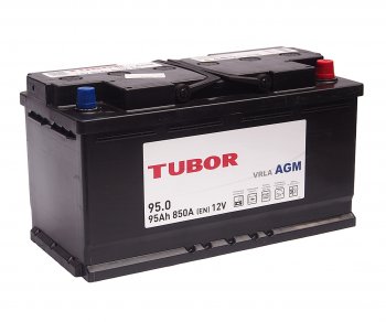 26 999 р. Аккумулятор TUBOR AGM 95Ач обратная полярность TUBOR 6ст95(0)  с доставкой в г. Керчь. Увеличить фотографию 1