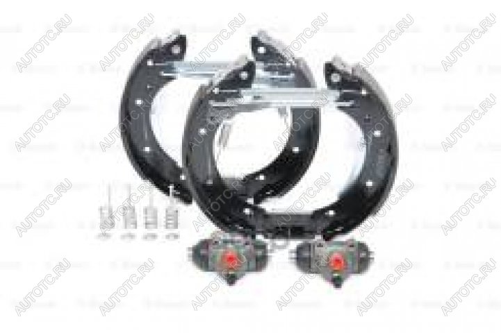 6 499 р. Колодки тормозные задние барабанные (4шт.) BOSCH Renault Laguna X56 универсал дорестайлинг (1995-1998)  с доставкой в г. Керчь