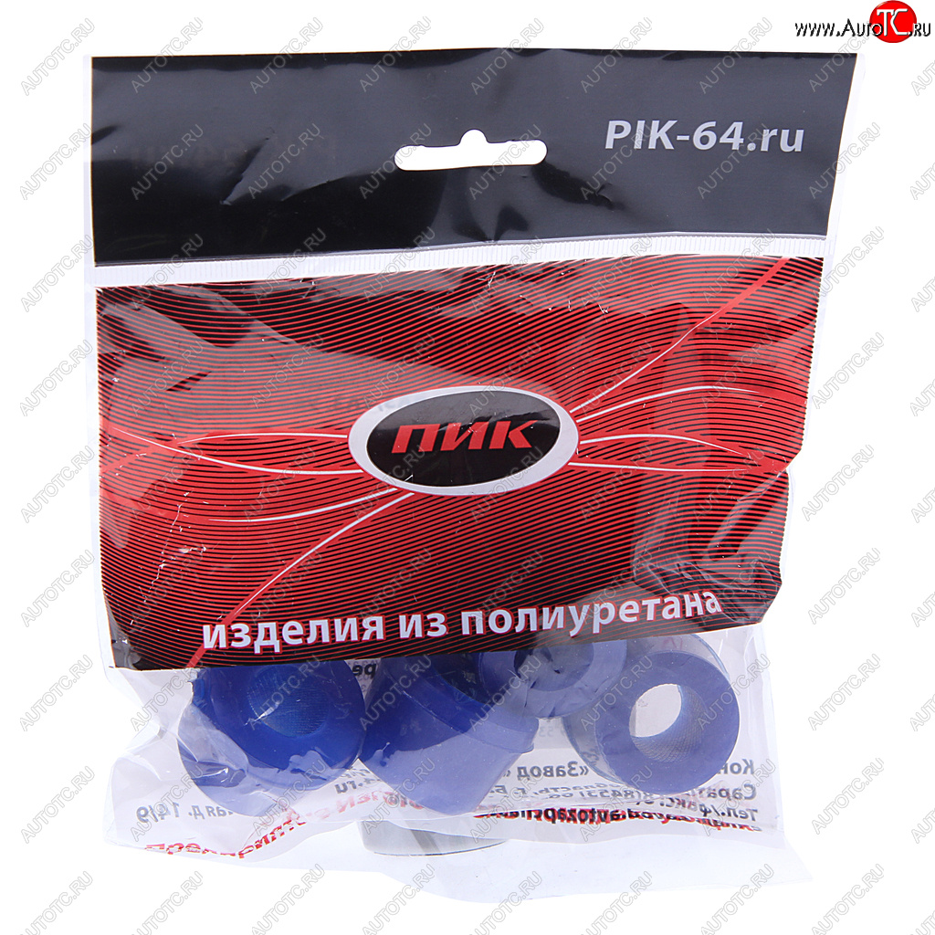 121 р. Втулка амортизатора УАЗ-452 (полиуретан) 4шт. ПИК ПИК 451-2905432  с доставкой в г. Керчь