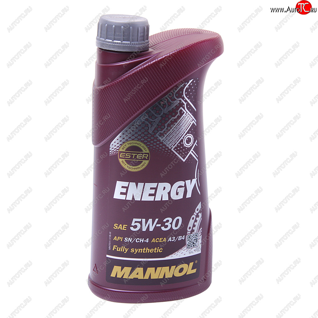 799 р. Масло моторное ENERGY 5W30 SNA3B4 синт.1л 7511 MANNOL MANNOL 7016  с доставкой в г. Керчь