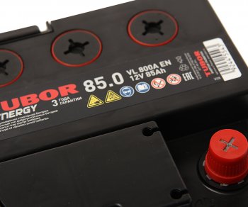 17 649 р. Аккумулятор TUBOR Synergy 85Ач обратная полярность,низкий TUBOR 6ст85(0)  с доставкой в г. Керчь. Увеличить фотографию 2
