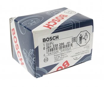3 899 р. Датчик давления воздуха AUDI A3 (08-) коллектора впускного BOSCH BOSCH 0261230206  с доставкой в г. Керчь. Увеличить фотографию 3