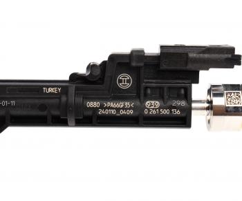 9 449 р. Форсунка BMW 5 (F10,F11),6 (F06,F12),7 (F01,F02) топливная BOSCH BOSCH 0261500136  с доставкой в г. Керчь. Увеличить фотографию 5