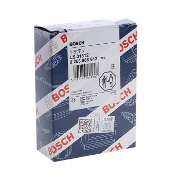 6 599 р. Датчик кислорода SUBARU Forester (02-07),Impreza (00-05) (2.02.5) BOSCH BOSCH 0258986612  с доставкой в г. Керчь. Увеличить фотографию 3