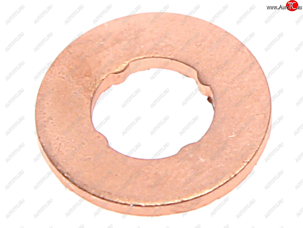 56 р. Прокладка ГАЗ-3302 дв.CUMMINS ISF 2.8 форсунки (медная) (аналог BOSCH F00VC17503) РД РУССКИЙ ДВИГАТЕЛЬ 5340-1112011  с доставкой в г. Керчь