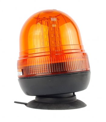 2 699 р. Маяк импульсный 1224V (60 светодиодов) 3 режима на магните желтый LED LT LED TECHNOLOGY 014b  с доставкой в г. Керчь. Увеличить фотографию 2