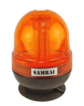 2 699 р. Маяк импульсный 1224V (60 светодиодов) 3 режима на магните желтый LED LT LED TECHNOLOGY 014b  с доставкой в г. Керчь. Увеличить фотографию 1
