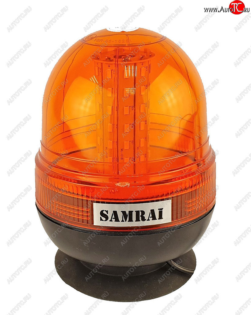 2 699 р. Маяк импульсный 1224V (60 светодиодов) 3 режима на магните желтый LED LT LED TECHNOLOGY 014b  с доставкой в г. Керчь
