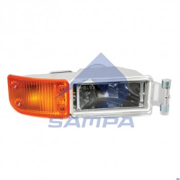 4 099 р. Фара противотуманная MAN TGA с указателем поворота правая SAMPA SAMPA 022.048  с доставкой в г. Керчь. Увеличить фотографию 1