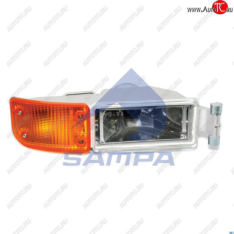 4 099 р. Фара противотуманная MAN TGA с указателем поворота правая SAMPA SAMPA 022.048  с доставкой в г. Керчь