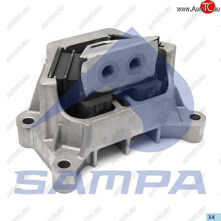 4 649 р. Подушка двигателя MAN TGA,TGS,TGX задняя SAMPA SAMPA 020.466  с доставкой в г. Керчь