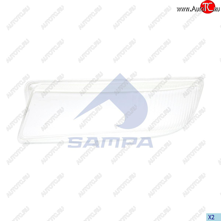 1 299 р. Стекло фары противотуманной MAN TGX (08-) левой SAMPA SAMPA 022.032  с доставкой в г. Керчь