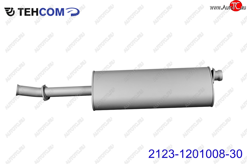 5 799 р. Глушитель ГАЗ-3302 Next дв.Evotech 2.7 ЕВРО-5 ТЕХКОМ ТЕХКОМ 2123-1201008-30  с доставкой в г. Керчь