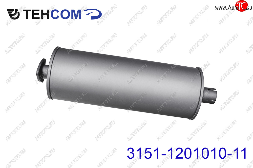 2 299 р. Глушитель УАЗ-3151,3741 НО ТЕХКОМ ТЕХКОМ 3151-1201010-11  с доставкой в г. Керчь
