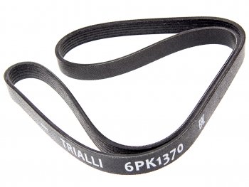 959 р. Ремень ГАЗ-3110,3302 генератора ЗМЗ-406 с ГУР TRIALLI TRIALLI 6pk1370  с доставкой в г. Керчь. Увеличить фотографию 2