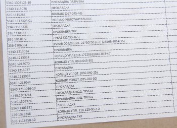 16 399 р. Прокладка двигателя ЯМЗ-536 комплект полный РД РУССКИЙ ДВИГАТЕЛЬ 5360-2000005-05  с доставкой в г. Керчь. Увеличить фотографию 4