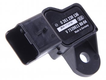 5 649 р. Датчик давления воздуха PEUGEOT 308 (07-) BOSCH BOSCH 0261230136  с доставкой в г. Керчь. Увеличить фотографию 1