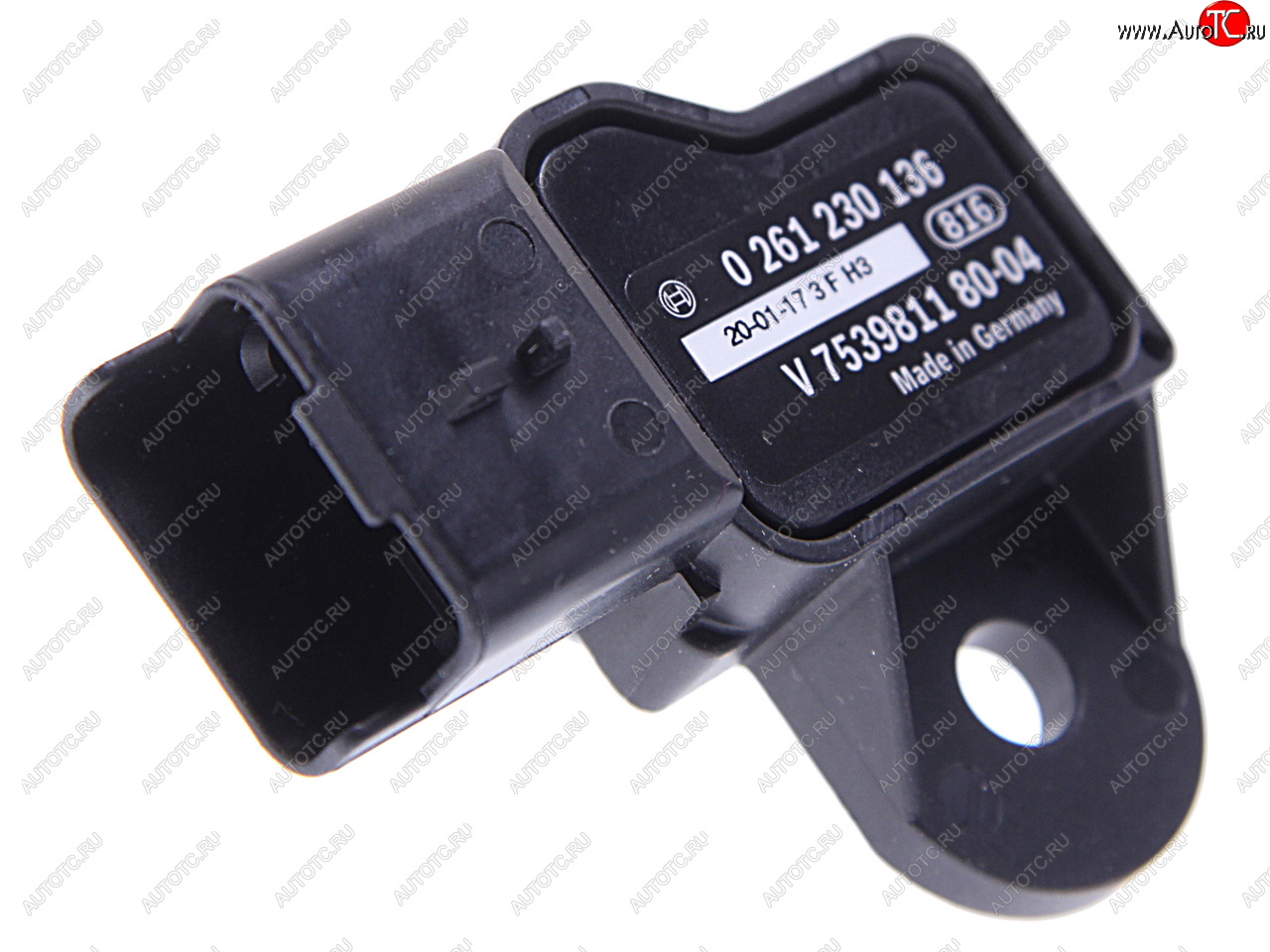 5 649 р. Датчик давления воздуха PEUGEOT 308 (07-) BOSCH BOSCH 0261230136  с доставкой в г. Керчь