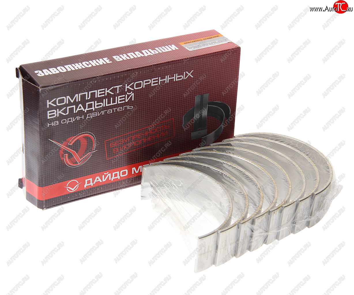 2 359 р. Вкладыши ЯМЗ-236 коренные d+0.50 ДАЙДО МЕТАЛЛ РУСЬ ЗМЗ 236-1000102б2-р2  с доставкой в г. Керчь