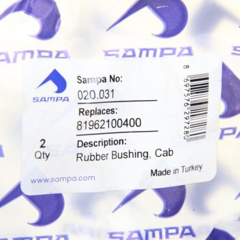130 р. Сайлентблок MAN F90 стабилизатора кабины (малый)(16х5064х29) SAMPA SAMPA 020.031  с доставкой в г. Керчь. Увеличить фотографию 3