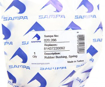 899 р. Сайлентблок MAN рессоры (20x62x95) SAMPA SAMPA 020.266  с доставкой в г. Керчь. Увеличить фотографию 3