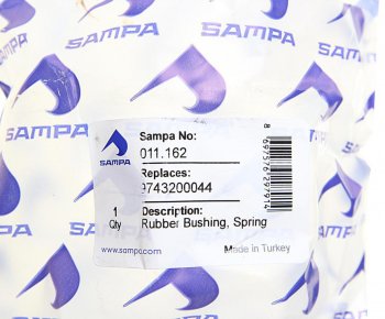 759 р. Сайлентблок MERCEDES рессоры (22.5x96) SAMPA SAMPA 011.162  с доставкой в г. Керчь. Увеличить фотографию 2