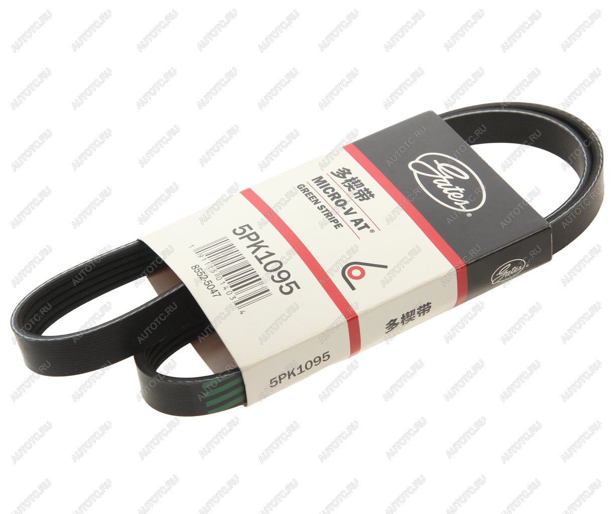 989 р. Ремень приводной поликлиновой 5PK1095 FORD Mondeo (07-) генератора GATES GATES 5pk1095  с доставкой в г. Керчь