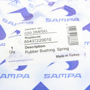 579 р. Сайлентблок MAN TGL рессоры передней (18х61х86мм) SAMPA SAMPA 020.264sd  с доставкой в г. Керчь. Увеличить фотографию 4
