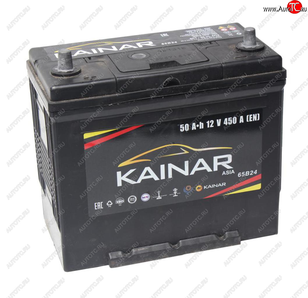7 199 р. Аккумулятор KAINAR Asia 50Ач KAINAR 6ст50(1) 65b24r  с доставкой в г. Керчь