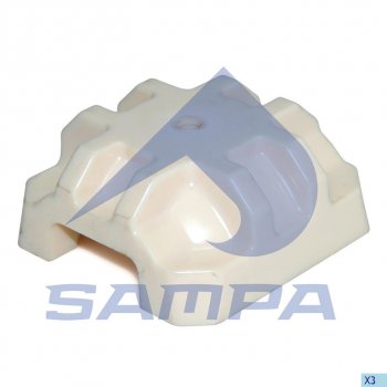1 699 р. Ремкомплект седельного устройства GF SK-V36.14.5 (вкладыш опоры) SAMPA SAMPA 015.144  с доставкой в г. Керчь. Увеличить фотографию 1
