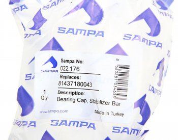 1 079 р. Скоба MAN TGM,TGL,TGA,TGS,TGX крепления втулки стабилизатора переднего SAMPA SAMPA 022.176  с доставкой в г. Керчь. Увеличить фотографию 3