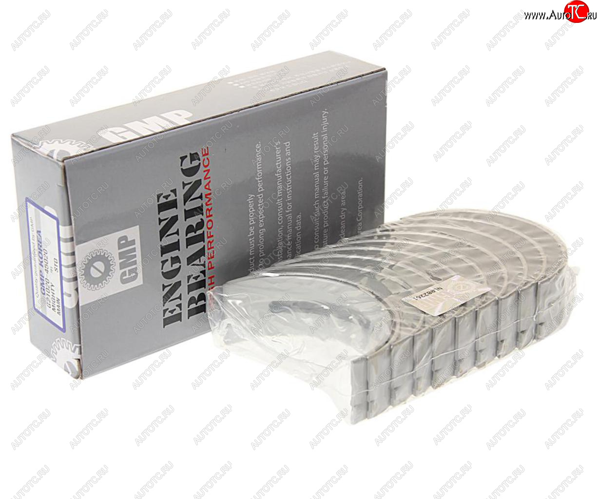 2 299 р. Вкладыши HYUNDAI HD65,72,78,County дв.D4AL,D4AF,D4DB,D4DD коренные d+0.00 комплект (10шт.) GMP GMP 21020-45020  с доставкой в г. Керчь