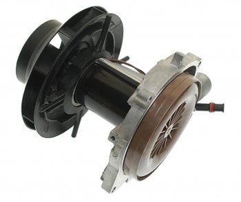 8 449 р. Мотор отопителя автономного EBERSPACHER D4S (24V,3.5кВт) MAN TGA,TGX,TGM,TGL с крыльч. S&C MOTORI S&C MOTORI 027pmx  с доставкой в г. Керчь. Увеличить фотографию 2