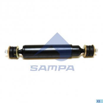 3 689 р. Амортизатор MAN L2000 передний (357617 12x71 12x69 II) SAMPA SAMPA 020.289-01  с доставкой в г. Керчь. Увеличить фотографию 1