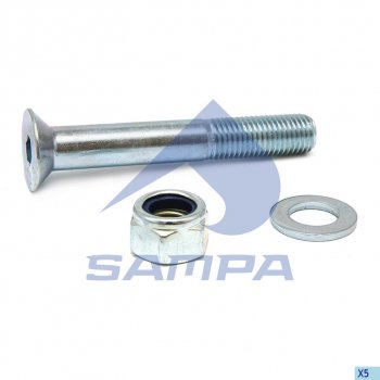205 р. Ремкомплект седельного устройства JSK 37 (болт 1шт) SAMPA SAMPA 095.535  с доставкой в г. Керчь. Увеличить фотографию 1