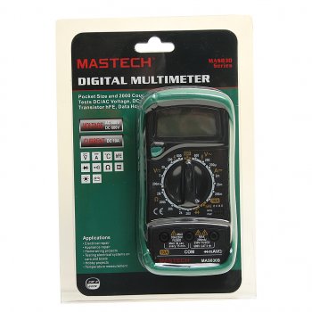 2 469 р. Мультиметр портативный MAS830B MASTECH MASTECH 13-2010  с доставкой в г. Керчь. Увеличить фотографию 3