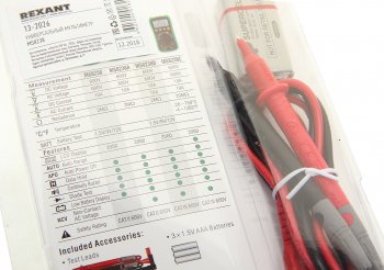 2 599 р. Мультиметр MS8238 MASTECH MASTECH 13-2026  с доставкой в г. Керчь. Увеличить фотографию 4