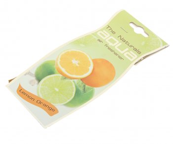 136 р. Ароматизатор подвесной пластина (lemon orange) Natural Flavor Drop AQUA AQUA 44056  с доставкой в г. Керчь. Увеличить фотографию 1