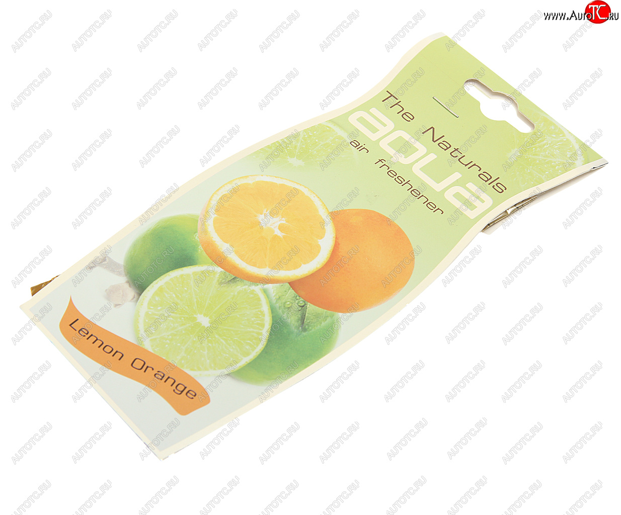 136 р. Ароматизатор подвесной пластина (lemon orange) Natural Flavor Drop AQUA AQUA 44056  с доставкой в г. Керчь