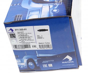 3 999 р. Амортизатор КАМАЗ-5490 MERCEDES кабины задний (пневмо) SAMPA SAMPA 011.323-01  с доставкой в г. Керчь. Увеличить фотографию 4
