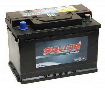 16 999 р. Аккумулятор SOLITE EFB 70Ач обратная полярность SOLITE 6ст70(0)  с доставкой в г. Керчь. Увеличить фотографию 1