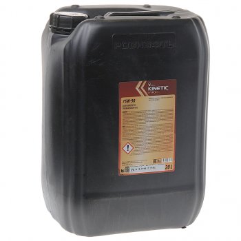 13 599 р. Масло трансмиссионное KINETIC Hypoid GL-5 75W90 псинт.20л РОСНЕФТЬ РОСНЕФТЬ 10127  с доставкой в г. Керчь. Увеличить фотографию 1