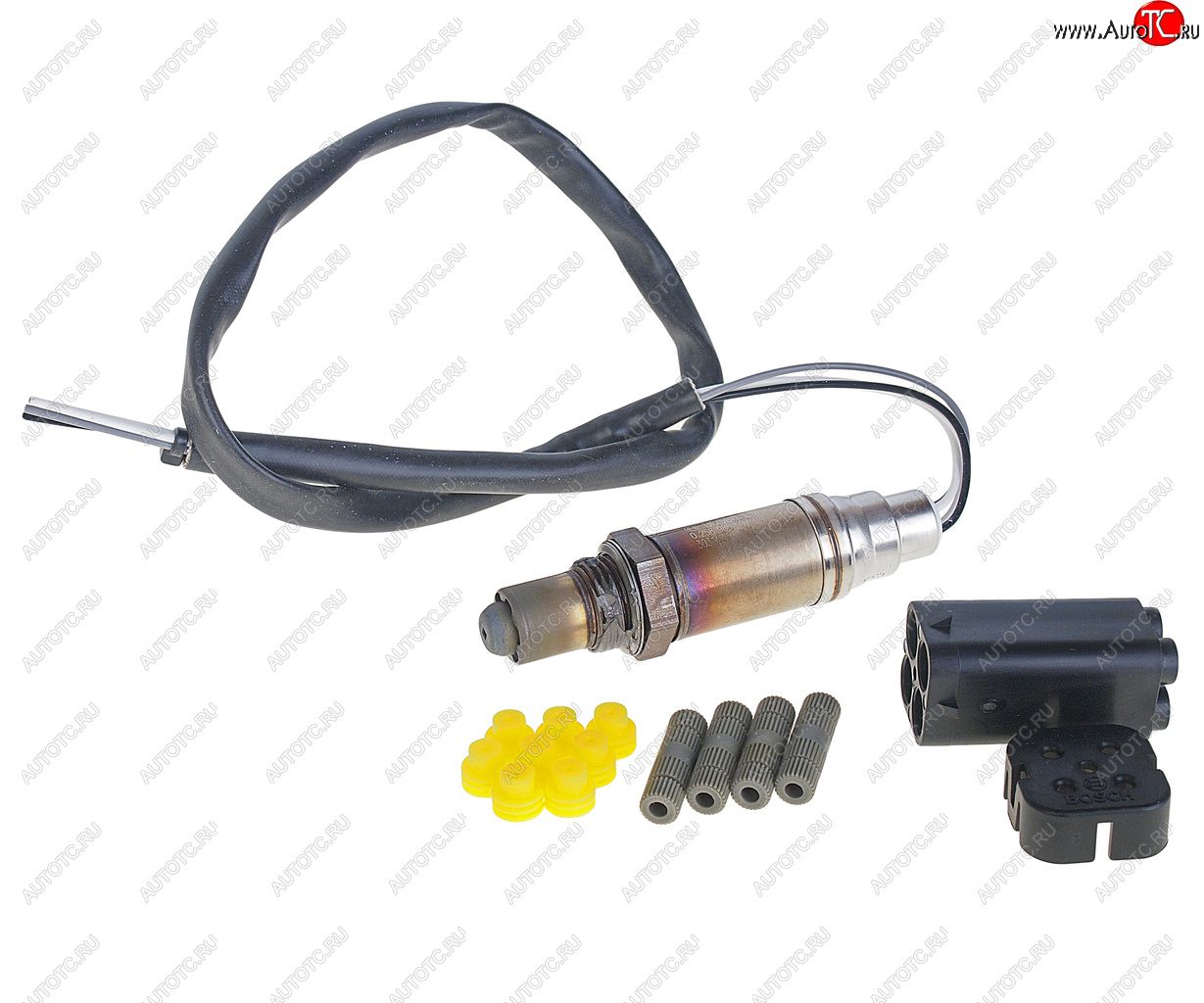 6 949 р. Датчик кислорода универсальный 4 контакта BOSCH BOSCH 0258986507  с доставкой в г. Керчь