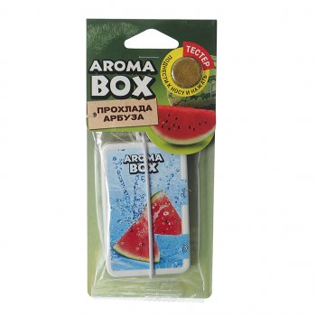 152 р. Ароматизатор подвесной картон высококапиллярный (арбуз) Aroma Box FOUETTE FOUETTE b-10  с доставкой в г. Керчь. Увеличить фотографию 1