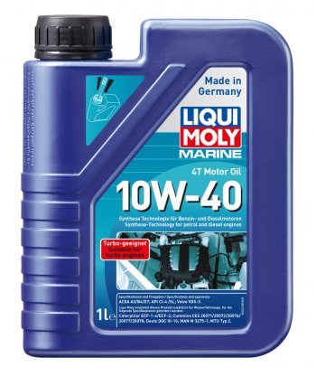 1 749 р. Масло моторное для 4-х тактных двигателей MARINE MOTOROIL 10W40 псинт.1л LIQUI MOLY LIQUI MOLY 25012  с доставкой в г. Керчь. Увеличить фотографию 1