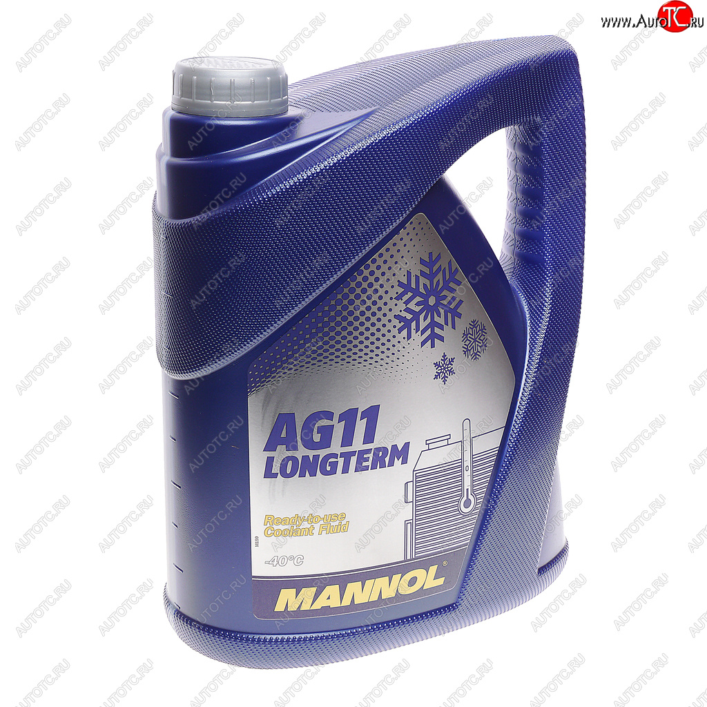 1 369 р. Антифриз синий -40C 5л AG11 Longterm IAT 4011 MANNOL MANNOL 2037  с доставкой в г. Керчь
